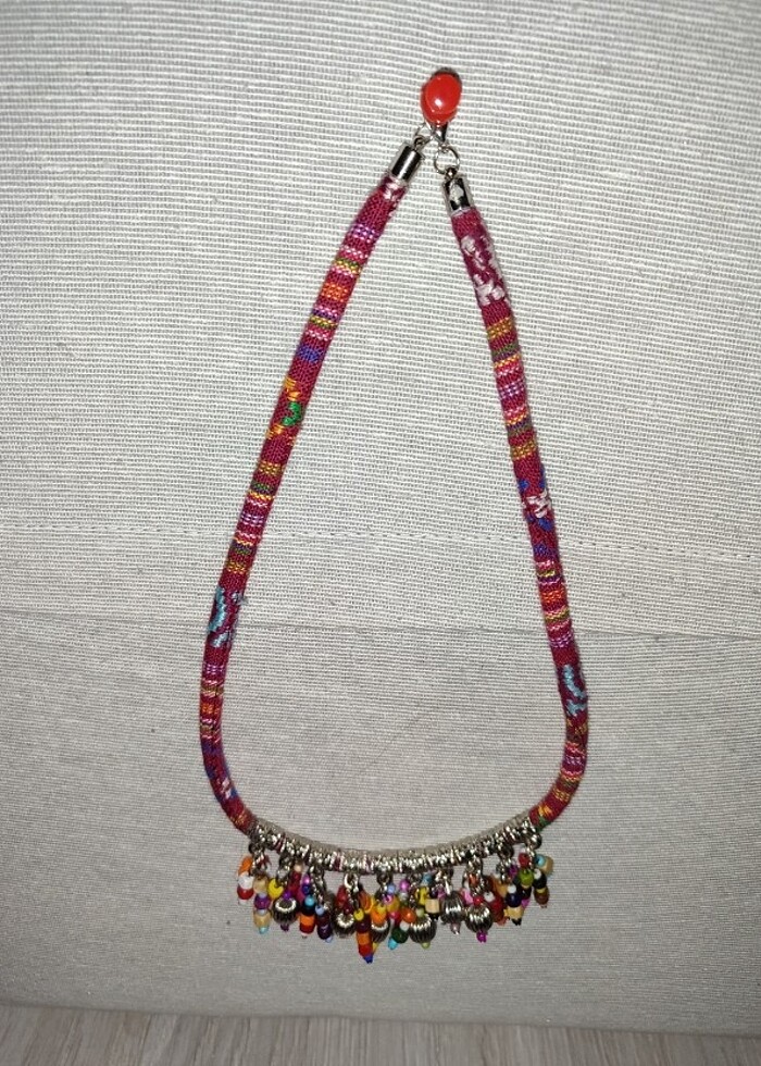 Otantik el yapımı kolye - Görsel 4