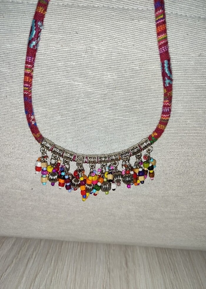 Otantik el yapımı kolye - Görsel 5