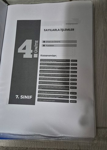 Beden Renk Fotokopi kitap / MATSEV yayıncılık 7.sınıf
