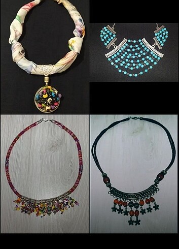 Hediyelik el yapımı kolyeler - Görsel 2