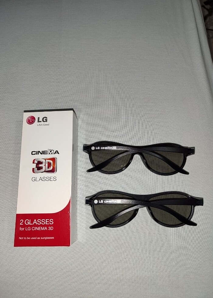 LG 3D sinema gözlüğü (2 adet) - Görsel 4