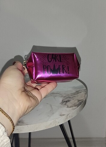 Girl Power bozuk para çantası - Görsel 3