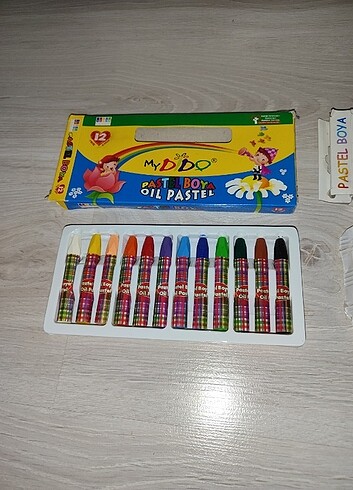 Beden 2 adet 12 li pastel boya/ Südor