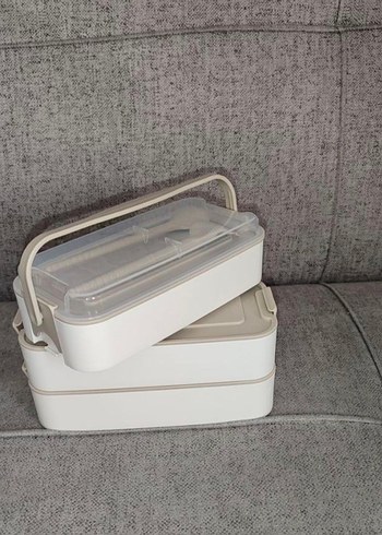 3 katlı saklama kabı/ EVIDEA - Görsel 4