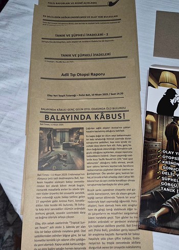 Balayında Cinayet - Dedektif Cinayet Çözme Oyunu - Görsel 4