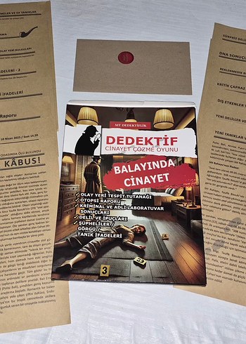 Balayında Cinayet - Dedektif Cinayet Çözme Oyunu - Görsel 2
