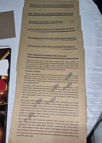 Balayında Cinayet - Dedektif Cinayet Çözme Oyunu - Görsel 5