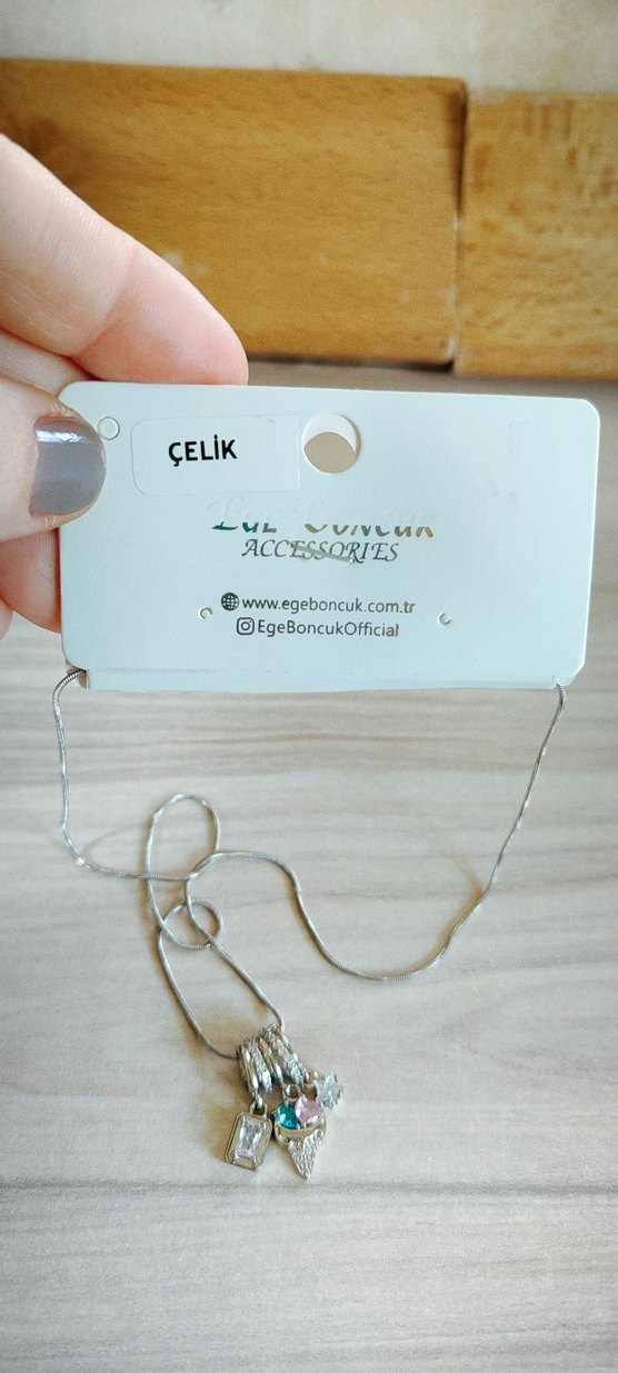 çelik chrm kolye - Görsel 5