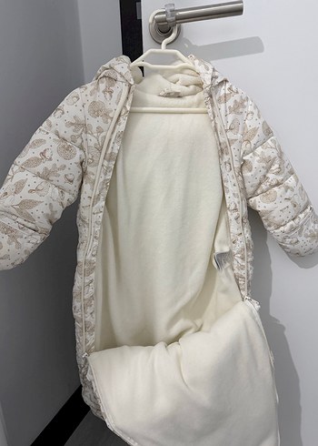 H&m Kürklü Desenli Bebek Kış Tulumu - Görsel 6