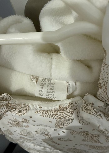 H&m Kürklü Desenli Bebek Kış Tulumu - Görsel 2