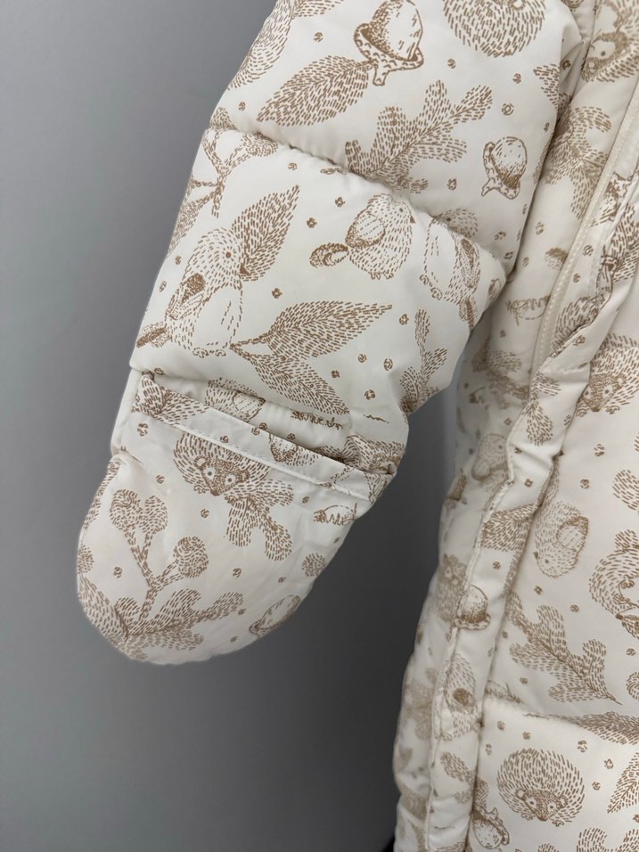 H&m Kürklü Desenli Bebek Kış Tulumu - Görsel 4