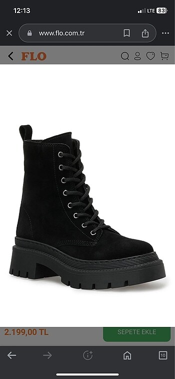 38 Beden siyah Renk Nine west bot