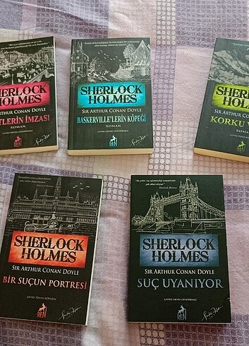 Beden Sherlock Holmes Kitap Seti