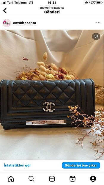 Chanel Chanel cüzdanlarımız