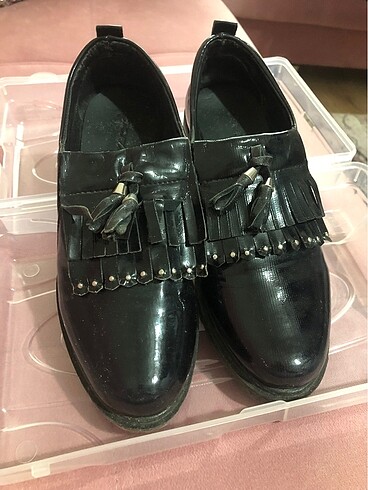 Rugan vintage ayakkabı