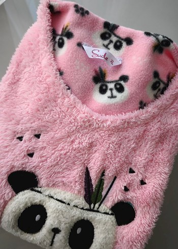 Pembe wellsoft pijama takımı - Görsel 10