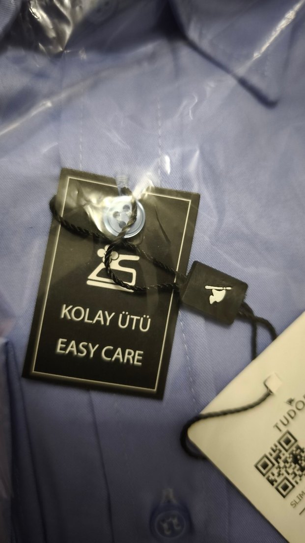 Mavi Erkek Uzun Kollu Gömlek - Görsel 4