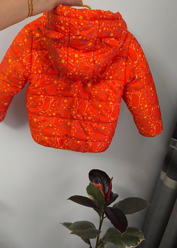 Çocuk Kapüşonlu Mont - Görsel 5