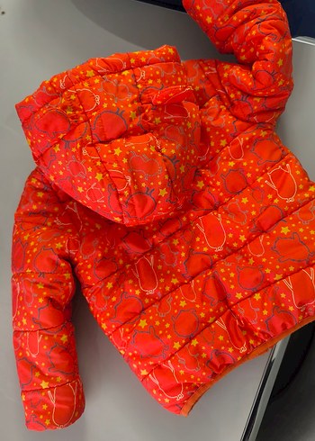 Çocuk Kapüşonlu Mont - Görsel 9