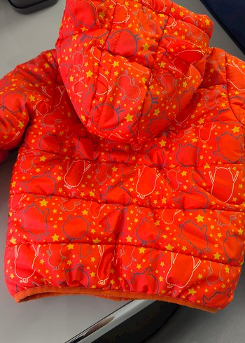 Çocuk Kapüşonlu Mont - Görsel 4