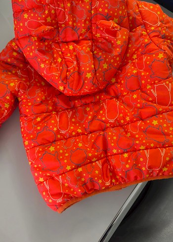 Çocuk Kapüşonlu Mont - Görsel 12