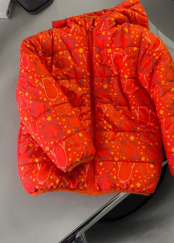 Çocuk Kapüşonlu Mont - Görsel 13