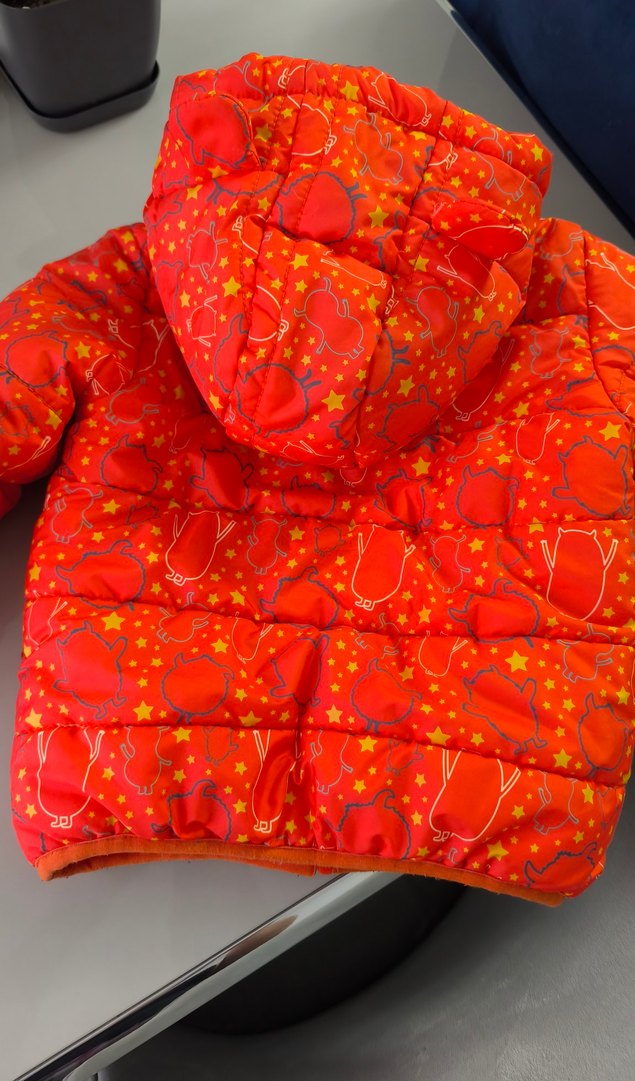 Çocuk Kapüşonlu Mont - Görsel 4