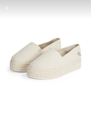 Bej Platform Topuklu Kadın Espadril - Görsel 3