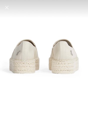 Bej Platform Topuklu Kadın Espadril - Görsel 4