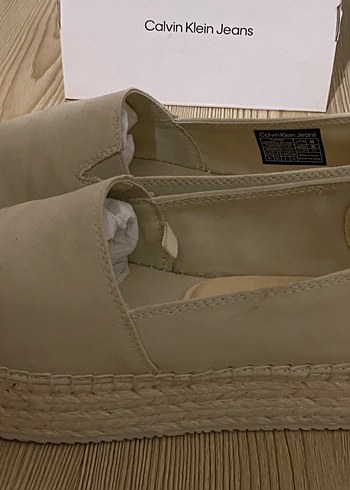 Bej Platform Topuklu Kadın Espadril - Görsel 9