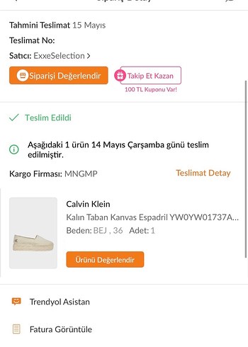 Bej Platform Topuklu Kadın Espadril - Görsel 12