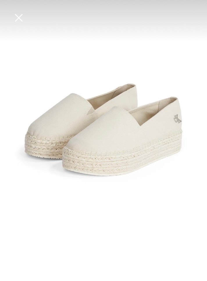 Bej Platform Topuklu Kadın Espadril - Görsel 3