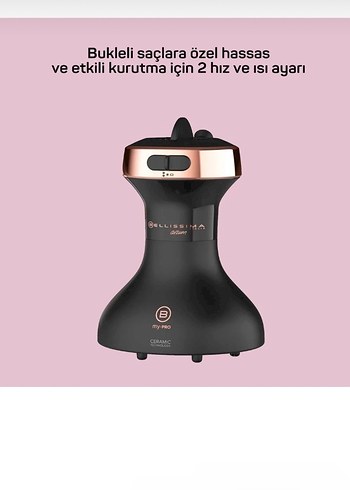 Arzum Bellissima Difon Ceramic Saç Kurutma Makinesi Siyah - Görsel 4