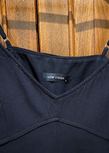 Siyah V Yakalı Uzun Kadın Elbise - Görsel 3