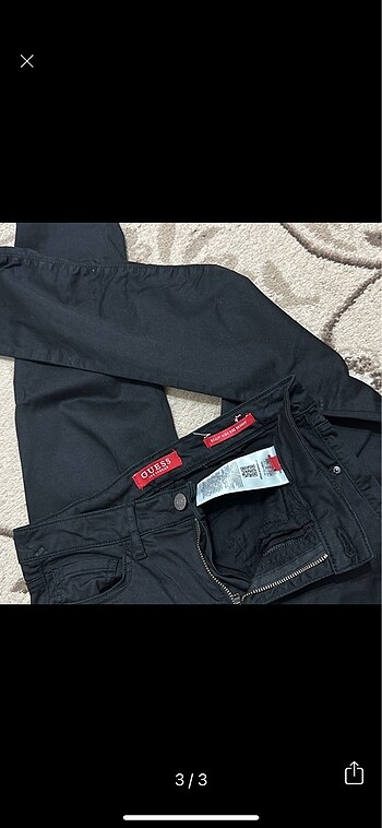 38 Beden Guess Sculpt High Rise Skinny kot pantolon