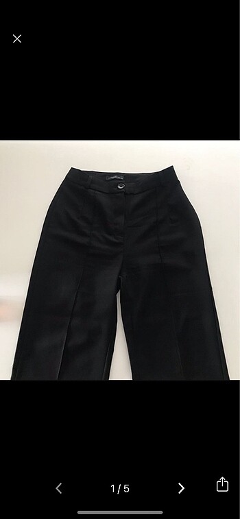 siyah kumaş pantalon