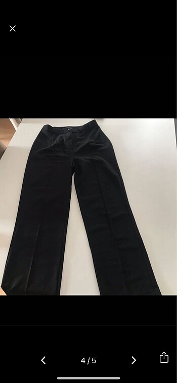 xs Beden siyah Renk siyah kumaş pantalon