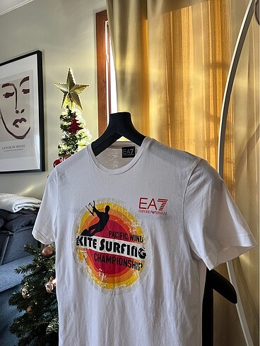 Emporio Armani Beyaz Erkek Tshirt
