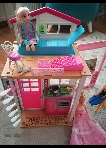 Barbie evi set halinde
