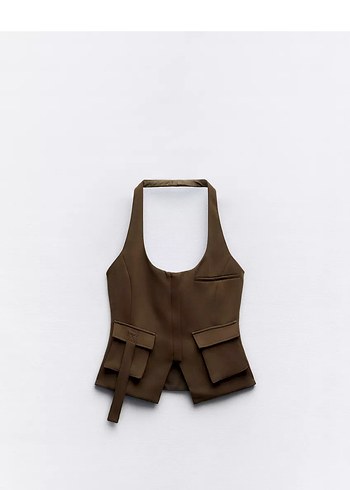 Halter yaka bluz