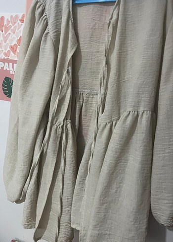 Bej Bohem Uzun Kollu - Görsel 2