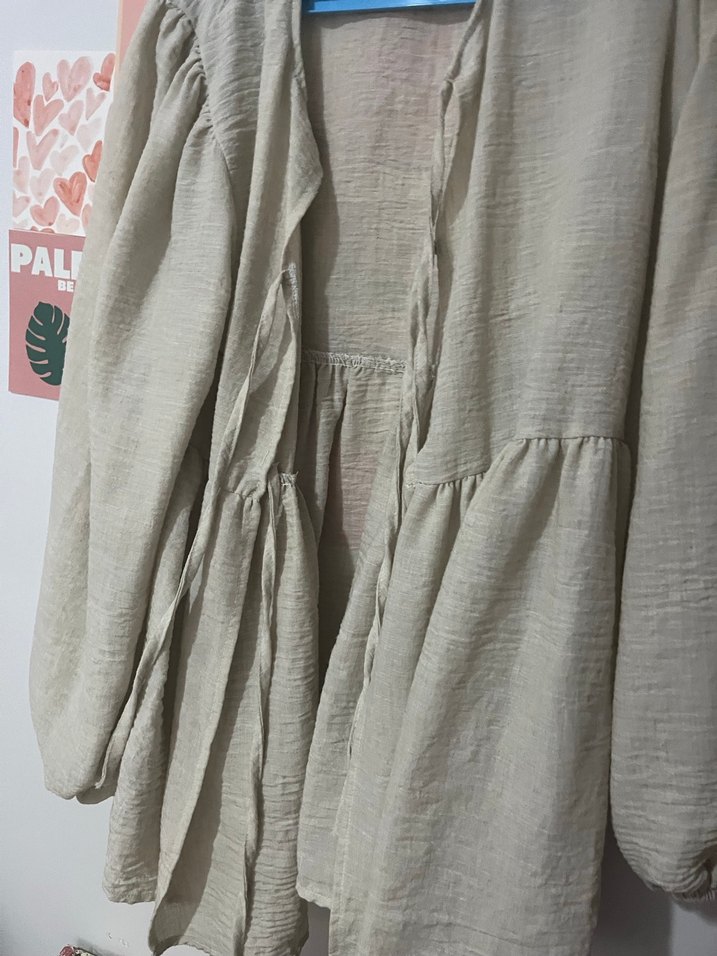 Bej Bohem Uzun Kollu - Görsel 2