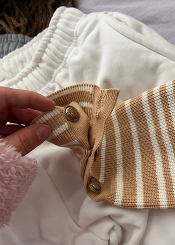 Çizgili dar kesim üst - Görsel 3