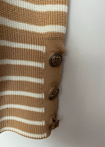 Çizgili dar kesim üst - Görsel 2