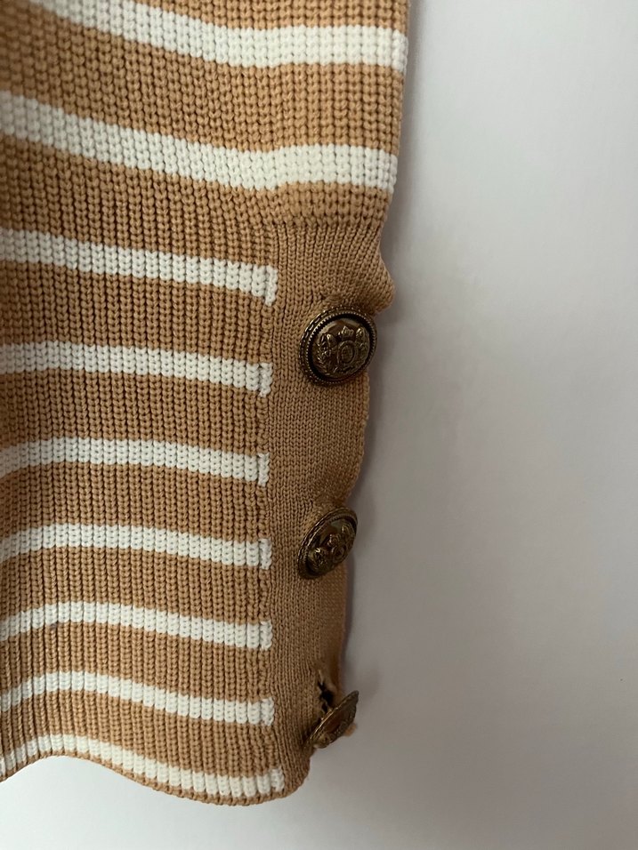 Çizgili dar kesim üst - Görsel 2