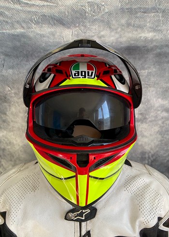 AGV K3 Multi Birdy Sıfır Vizörlü Kask - S Beden - - Görsel 3