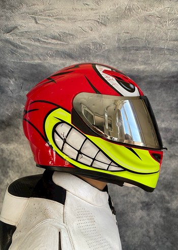 AGV K3 Multi Birdy Sıfır Vizörlü Kask - S Beden - - Görsel 5