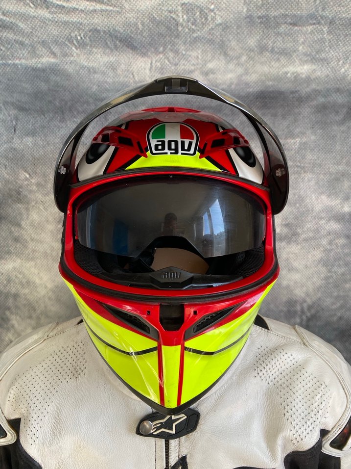 AGV K3 Multi Birdy Sıfır Vizörlü Kask - S Beden - - Görsel 3