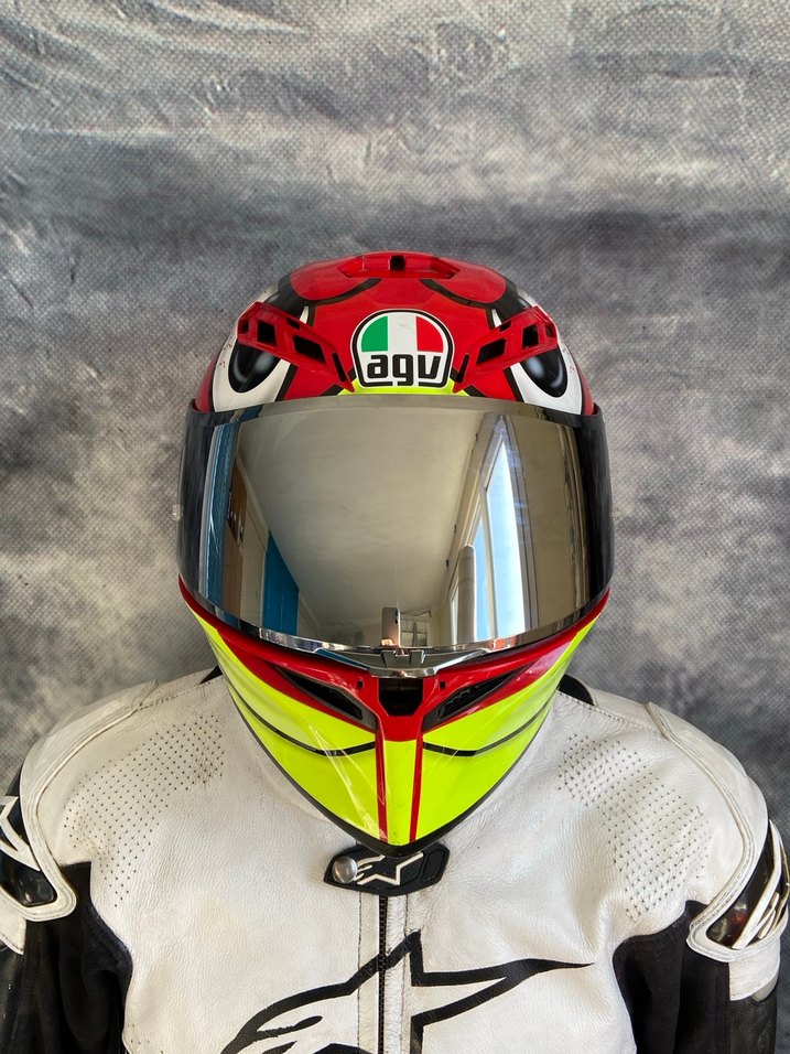 AGV K3 Multi Birdy Sıfır Vizörlü Kask - S Beden - - Görsel 2