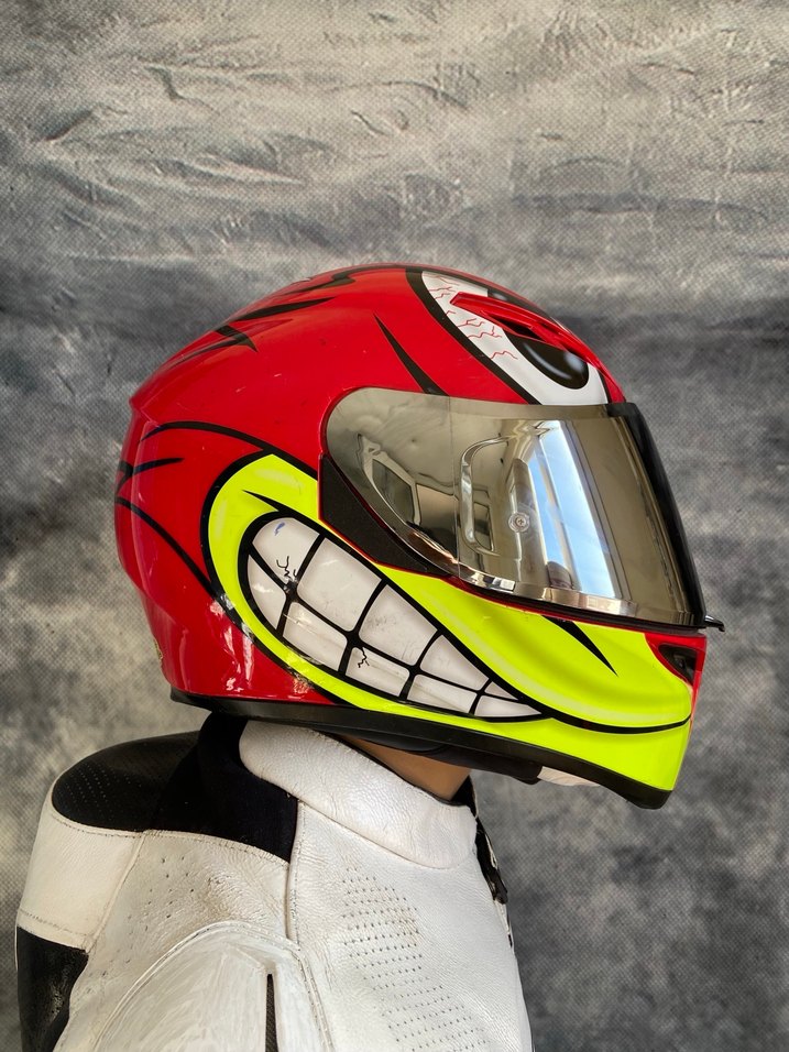 AGV K3 Multi Birdy Sıfır Vizörlü Kask - S Beden - - Görsel 5
